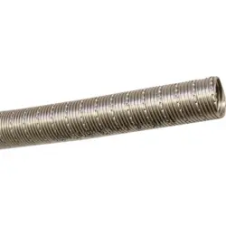 Udstødningsrør rustfri 70/150cm Ø22/24