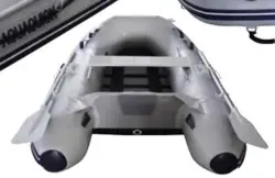 Bådsæt - 230 cm båd med 2.5 hk påhængsmotor - KOMPLET