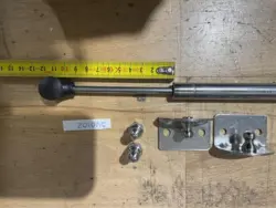 Gasdæmper fra Osculati (38.020.31) W/ball head AISI 316 254mm 9 kg (MED BESLAG)