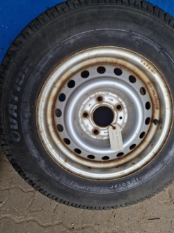 Trailerhjul med fælg 185R14C  V-01, 1 stk.