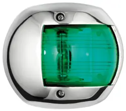 Grøn navigationslys Compact 12 AISI 316/112.5°
