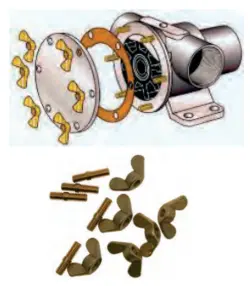 Kyl- & avgassystem Pinwing - skruesæt pumpehjulsdæksel - B18 - B20 - MD3 - MD17 - 2003