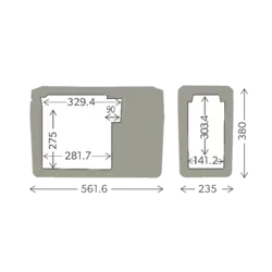 Dometic CFF12, Køleboks med kompressor, 13L