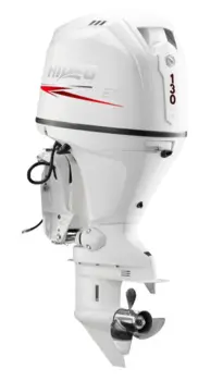 Hidea 130 HK EFI 4-Takt (Pearl White) - Fjernbetjening, Elstart & Powertrim