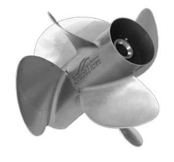 Mercury Bravo Three Rustfri Propeller