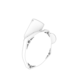 Volvo Penta End cover D6-370A-D