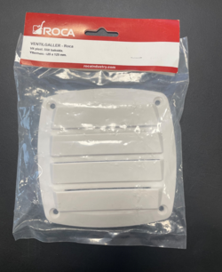 Roca ventilgælle hvid 125 x 125 mm