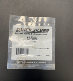 Quicksilver washer
