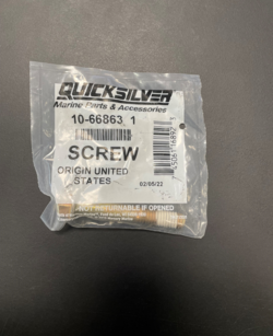 Quicksilver skrue for knæ 375-16 x 2.500, Mercruiser