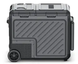 BJ55S (55 Liter) - Kompressor Køleboks DOBBELT Rum samt indb. batteri 12V 230V