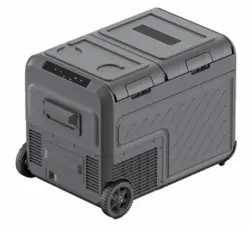 BJ55S (55 Liter) - Kompressor Køleboks DOBBELT Rum samt indb. batteri 12V 230V