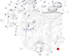 Pakning til regulator/ensretter
