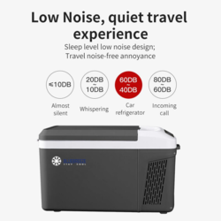 BJ 16 Liter- Kompressor køleboks 12v 220v 230v elektrisk