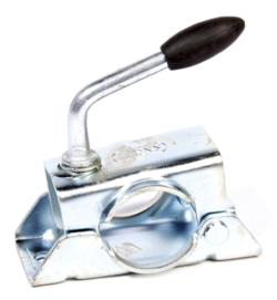 Spændebeslag til støttehjul