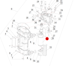 Elektrisk brændstofpumpe til Hidea 115 og 130HK
