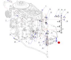 Tændkabel til Hidea 115 og 130HK