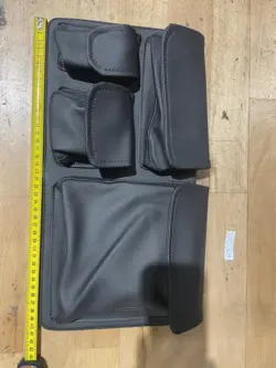 Corsiva Opbevaringslomme – Multifunktionel Cockpit Organizer (Grå stor lomme på højre side)