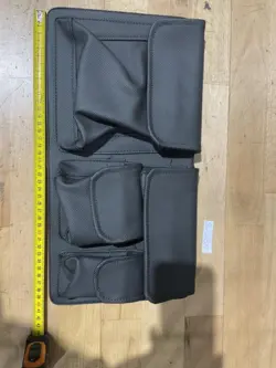 Corsiva Opbevaringslomme – Multifunktionel Cockpit Organizer (Grå stor lomme på venstre side)