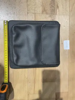 Opbevaringslomme til båd – Mørkegrå – Single Pocket – Velcro-montering