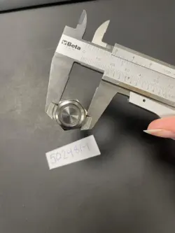 Corsiva LAS3 kontakt / tryk-afbryder i rustfri stål - 12V On/Off, Rød LED