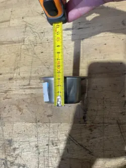 Lille stålkopholdere ø8,5cm