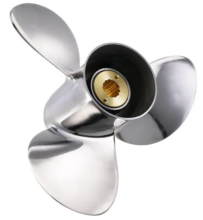 Solas Saturn 3-Blade Stainless Steel Propeller - 11.13 Inch Diameter X 13 Pitch, Right Hand Rotation - View #8