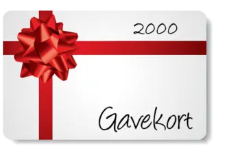 Gavekort 2000
