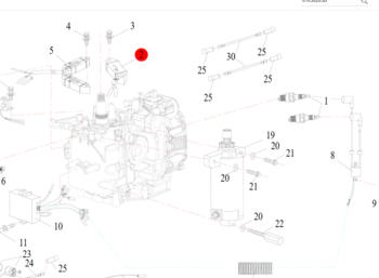 Lysspole til 9.9 HK -20 HK