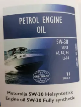 Volvo Penta Motorolie 5W-30 Fuldt syntetisk