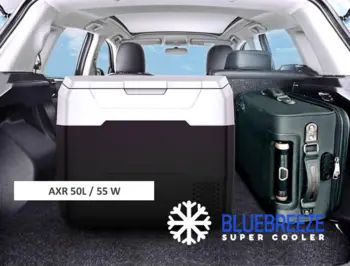 AXR 50 Liter - Kompressor køleboks 12v 220v 230v elektrisk