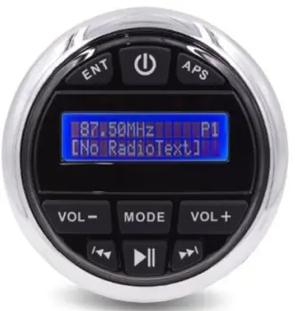 Komplet Bluetooth Radio/MP3 afspiller m/indbygget forstærker