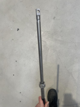 SV0168 SeaStar Safe-T Dual QC styring 3,8 m – komplet BRUGT