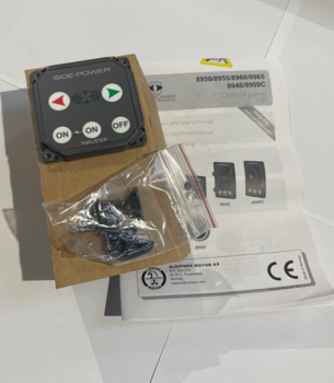 Side power knap panel