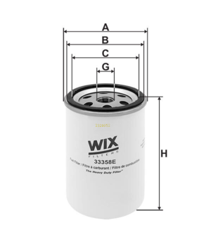 33358E WIX Oliefilter 16X1.5MM  -  Passer til