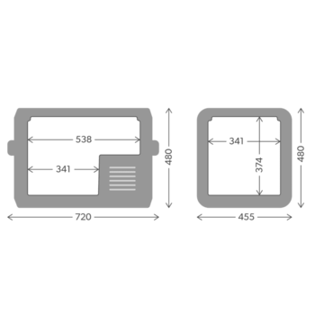 Dometic CFX3_55, Køleboks med kompressor, 55L