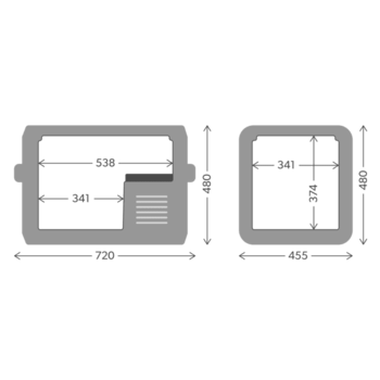 Dometic CFX3_55IM, Køleboks med kompressor, 53L