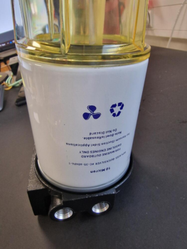 Vandudskiller i aluminium uden fittings, 80-300 HK, S3213, 10 Micron