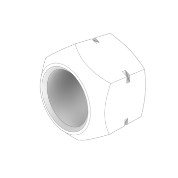 Propeller Nut til  DPS Volvo Penta