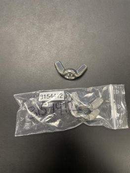 Vingemøtrik DIN 315 A4 M12