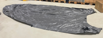 Gråt cover til båd