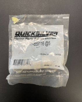 Quicksilver Nut (.437-20)