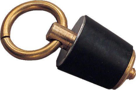 Roca bundprop messing/gummi 1" 25mm