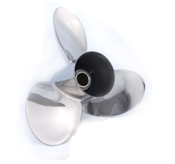 BluePerformance Propel, Rustfri, 4 1/4" Gearhus (Alle mærker), Rustfri, 3 blade