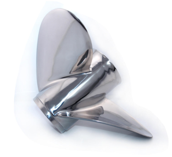 BluePerformance Propel, Rustfri, 4 1/4" Gearhus (Alle mærker), Rustfri, 3 blade