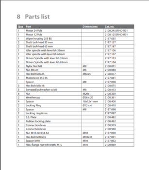 Exalto Kraftig Vinduesvisker - Type: 255BS