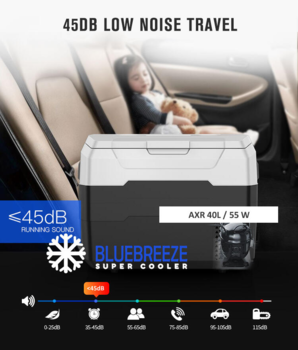 AXR 40 Liter - Kompressor køleboks 12v 220v 230v elektrisk DEMO