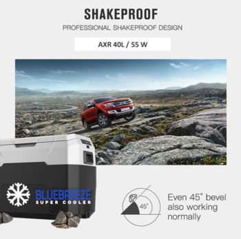 AXR 40 Liter - Kompressor køleboks 12v 220v 230v elektrisk DEMO