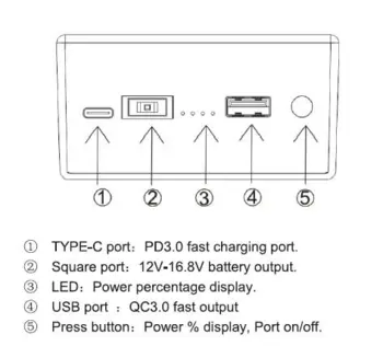 Ekstra batteri til BJ/CF kølebokse