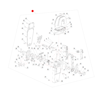 Fjernbetjeningskonsol (komplet) til Hidea 115HK