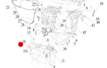 Zink anode  115/130HK